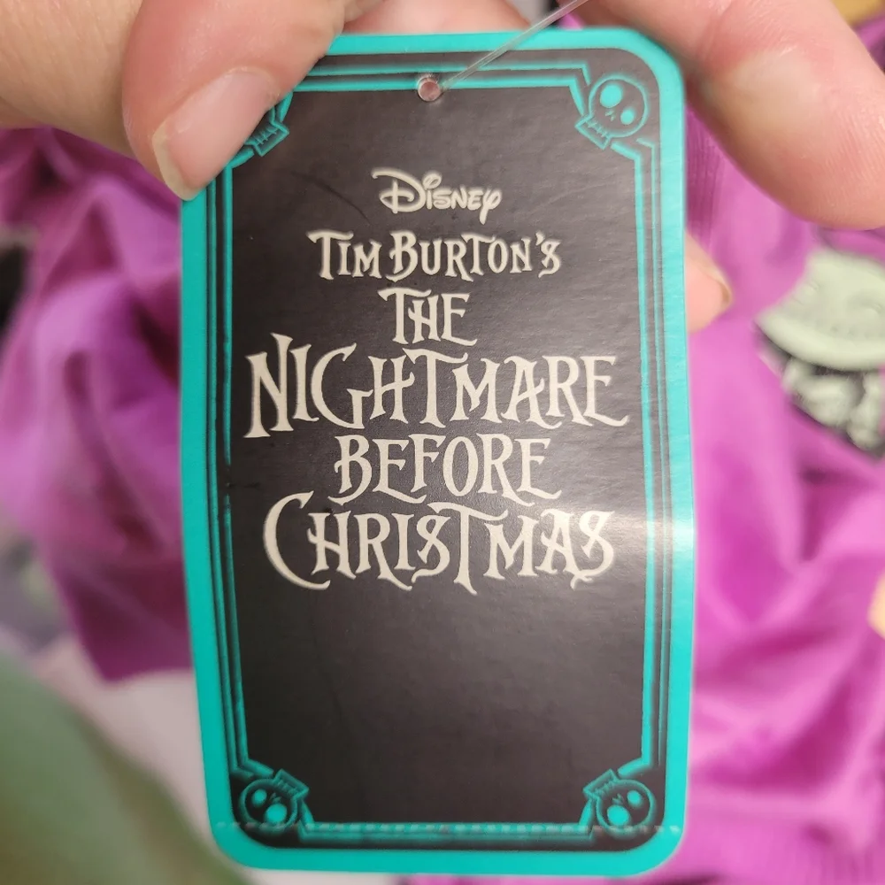 The Nightmare Before Christmas‎ Disney/Tim Burton Lounge Top NWT - Picture 5 of 5